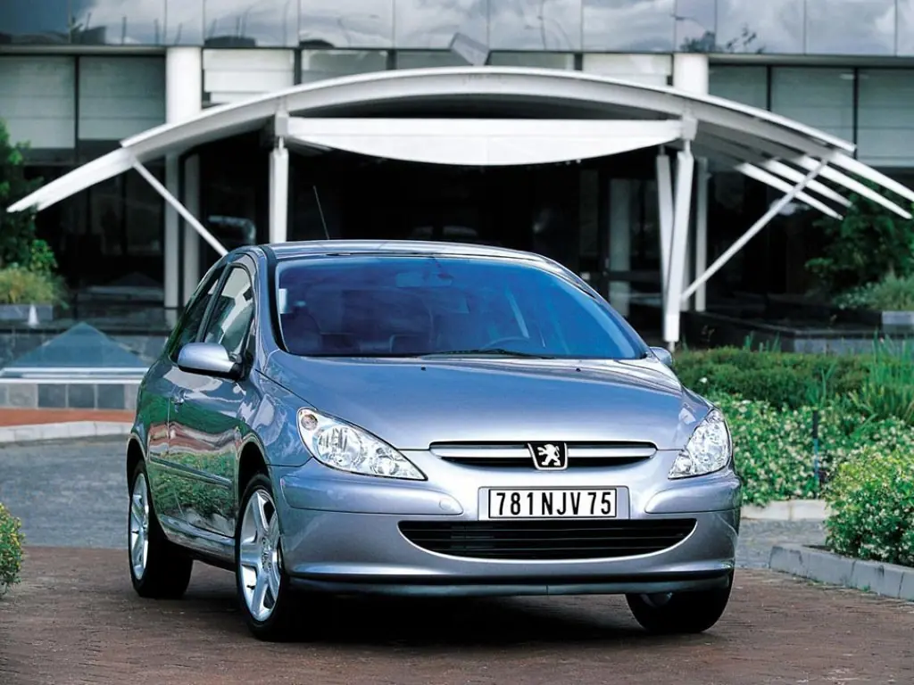 Peugeot 307 (3A/C) 1 поколение, хэтчбек 3 дв. (01.2001 - 04.2005)